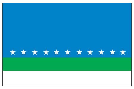 Bandera del cantón Central de San José